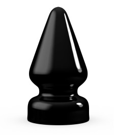 Чёрный анальный плаг большого размера MAGNUM 2 - 13 см.