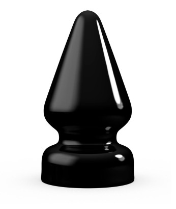 Чёрный анальный плаг большого размера MAGNUM 2 - 13 см.