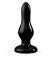 Черная анальная пробка MAGNUM 12 - 12 см.