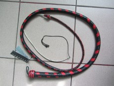 Чёрно-красный снейк  Выпад змеи  - 250 см.