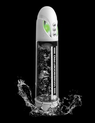 Белая вакуумная автоматическая помпа Max Boost Pro Flow