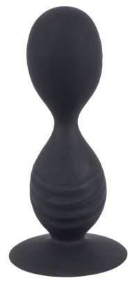 Анальные шарики на жесткой сцепке Backdoor Friend Double