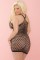 Сексуальное платье-сетка с люрексом SEAMLESS LUREX SHIMMER DRESS