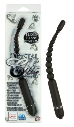 Гибкий вибратор Crystal Chic - 29 см.