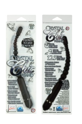 Гибкий вибратор Crystal Chic - 29 см.