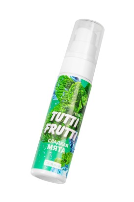 Гель-смазка Tutti-Frutti со вкусом сладкой мяты - 30 гр.