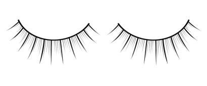 Разделенные накладные ресницы Deluxe