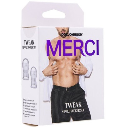Прозрачные вакуумные зажимы на соски Tweak Nipple Sucker Set