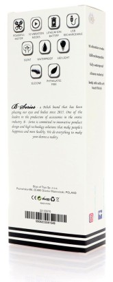 Красный изогнутый вибратор для массажа точки G - 23 см.