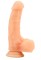 Телесный фаллоимитатор Knight - 18,2 см.