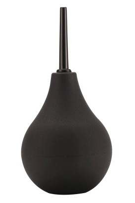 Черный конический анальный душ Anal Douche