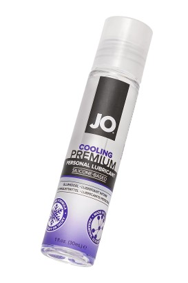Охлаждающий лубрикант на силиконовой основе JO Premium COOLING - 30 мл.