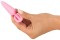 Розовая анальная втулка Mini Butt Plug - 8,4 см.