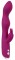 Фиолетовый вибратор A & G-Spot Rabbit Vibrator для стимуляции зон G и A - 23,6 см.