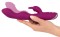 Фиолетовый вибратор A & G-Spot Rabbit Vibrator для стимуляции зон G и A - 23,6 см.