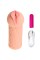 Телесный реалистичный мастурбатор-вагина Elegance.005 с вибрацией