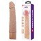 Телесный реалистичный вибратор Leander - 20,3 см.