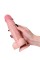 Телесный реалистичный фаллоимитатор My Dainty - 20,5 см.
