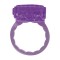 Фиолетовое эрекционное виброкольцо VIBRATING COCK RING ACE BUDDY
