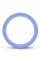 Голубое люминесцентное кольцо Silicone Glo Cock Ring