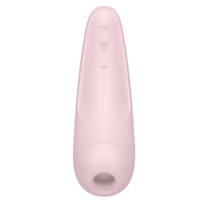 Розовый вакуум-волновой стимулятор Satisfyer Curvy 2+