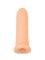 Телесный фаллоудлинитель Striker - 13,5 см.