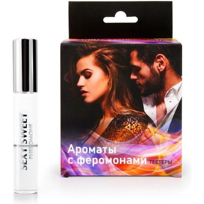 Набор тестеров парфюмированных средств для тела с феромонами SEXY SWEET - 7 шт. по 5 мл.