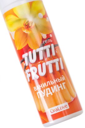 Интимный гель на водной основе Tutti-Frutti  Ванильный пудинг  - 30 гр.