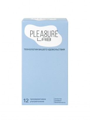Ультратонкие презервативы Pleasure Lab - 12 шт.