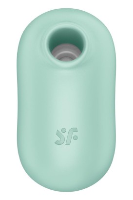 Мятный вакуумный вибростимулятор клитора Satisfyer Pro To Go 2