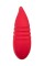 Красное силиконовое виброяйцо Vulse