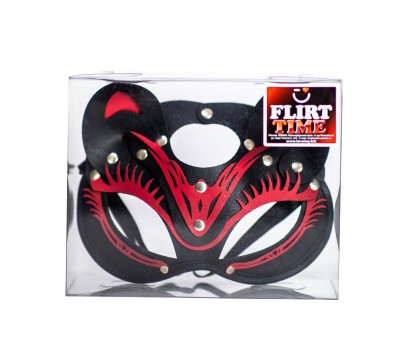 Маска кошки с маленькими ушками