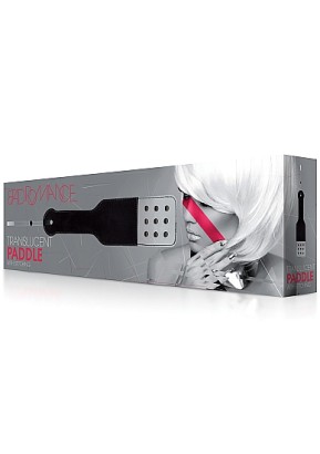 Пэдл со сквозными отверстиями Black with White