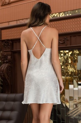 Короткая сорочка Margo из искусственного шелка