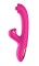 Розовый вибратор-кролик с усиленной стимуляцией точки G