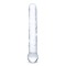 Стеклянная прозрачная палочка-фаллос Callisto Clear Glass Dildo - 18 см.