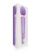 Сиреневый жезловый вибромассажер с головкой на гибкой шее - 25,5 см.