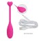 Розовое виброяйцо Fisherman с управлением через приложение