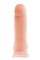 Телесный фаллоимитатор-реалистик Dual Density Dildo - 17,5 см.