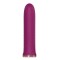 Сливовый миниатюрный вибромассажер AN Stalk - 10,2 см.
