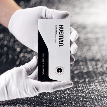 Фиолетовая анальная вибропробка с поступательными движениями Supernova