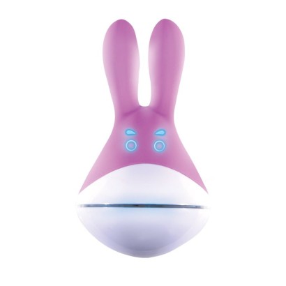 Фиолетовый вибратор с ушками  Muse Massager