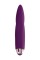 Фиолетовый клиторальный вибростимулятор FLO - 18,5 см.