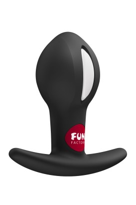 Черная анальная пробка B Ball Uno - 7,3 см.