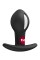 Черная анальная пробка B Ball Uno - 7,3 см.