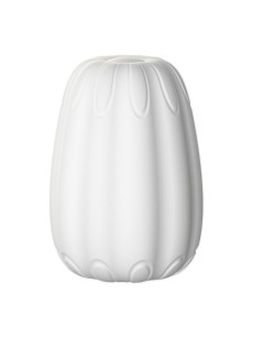 Белый мастурбатор-яйцо Bisedze