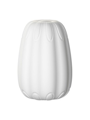 Белый мастурбатор-яйцо Bisedze