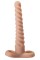 Спиралевидный телесный плаг - 15 см.