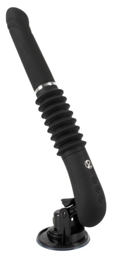 Черная секс-машина с пультом ДУ RC Fucking Machine 2.0