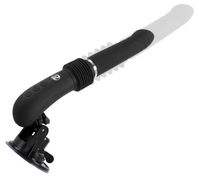 Черная секс-машина с пультом ДУ RC Fucking Machine 2.0